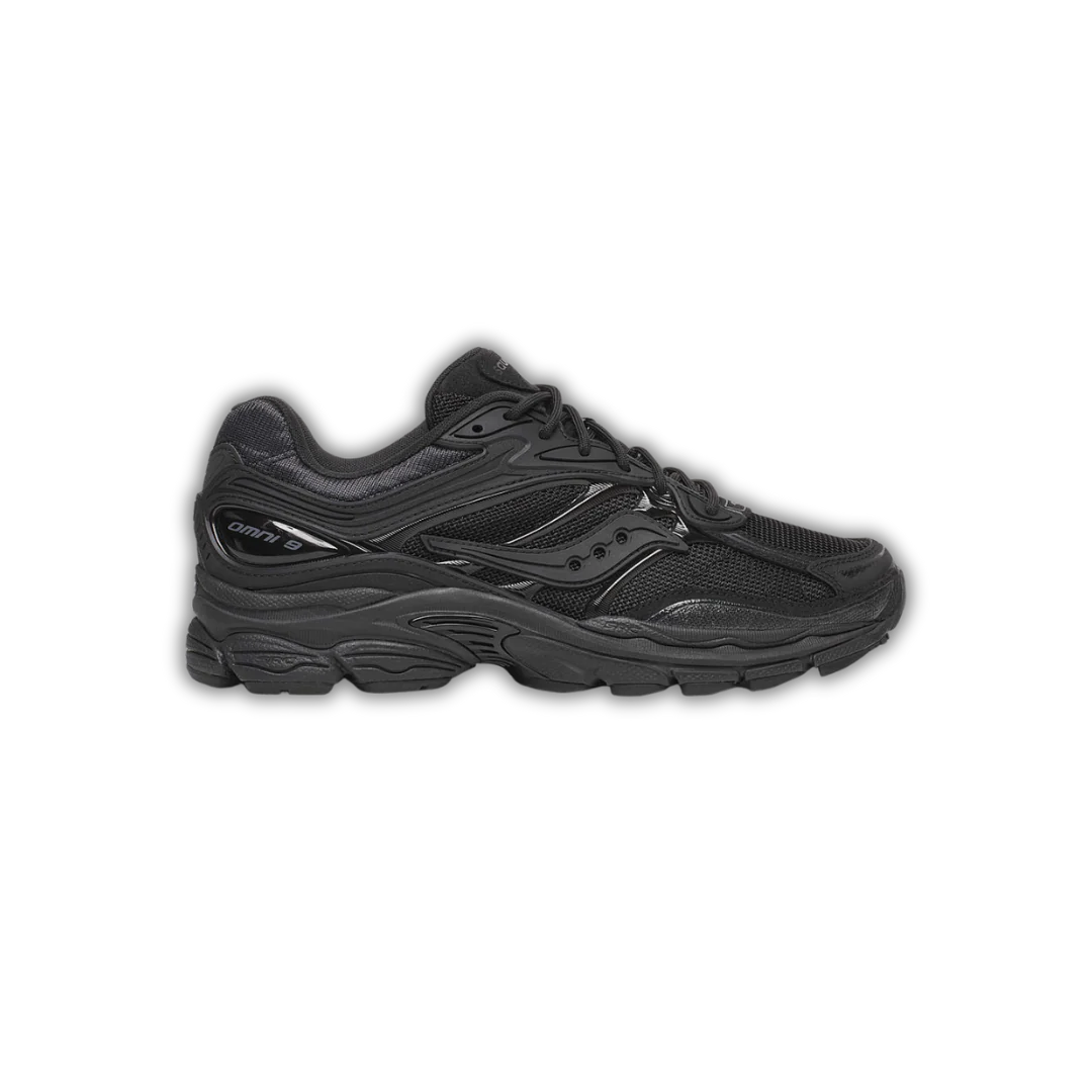 SAUCONY OMNI 9 BLACK DAIM